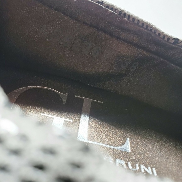 AGL ATTILIO GIUSTI LEOMBRUNI LEATHER CAP FLATS 8 - Picture 11 of 11